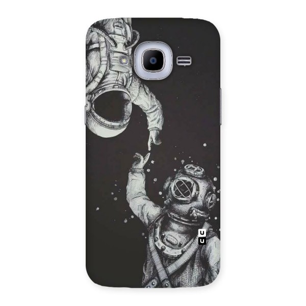 Space Meeting Back Case for Samsung Galaxy J2 2016